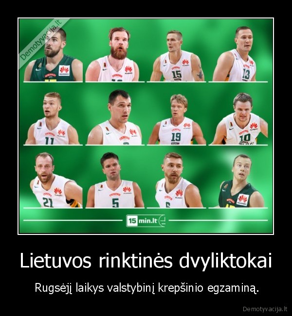 galutinis, lietuvos, rinktines, dvyliktukas