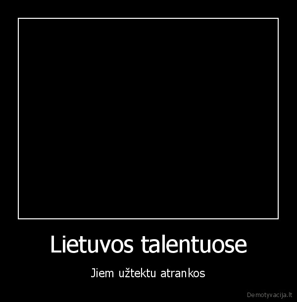 Lietuvos talentuose