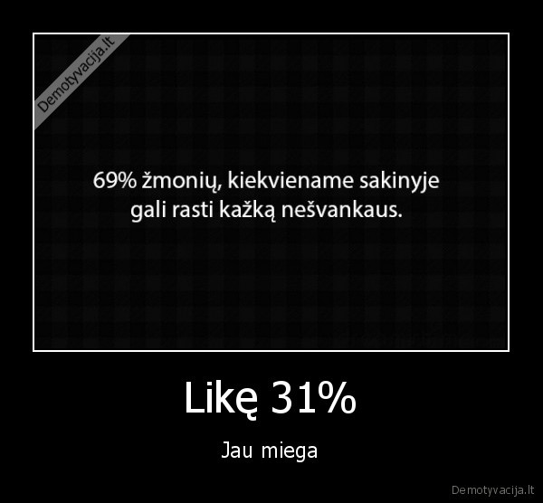 Likę 31%