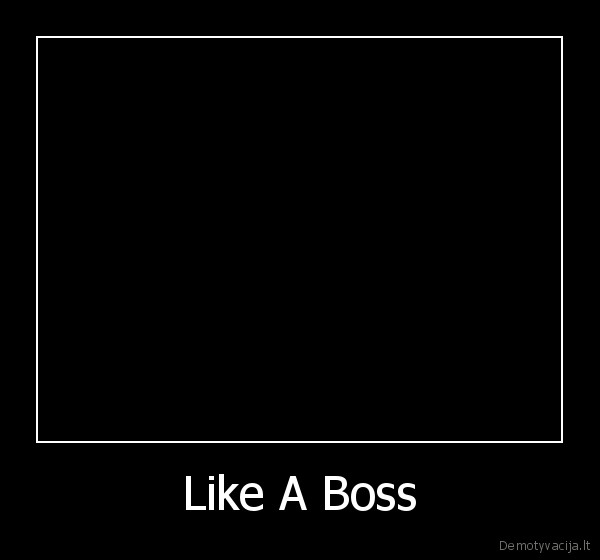Like A Boss