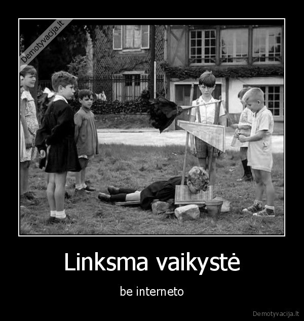 Linksma vaikystė