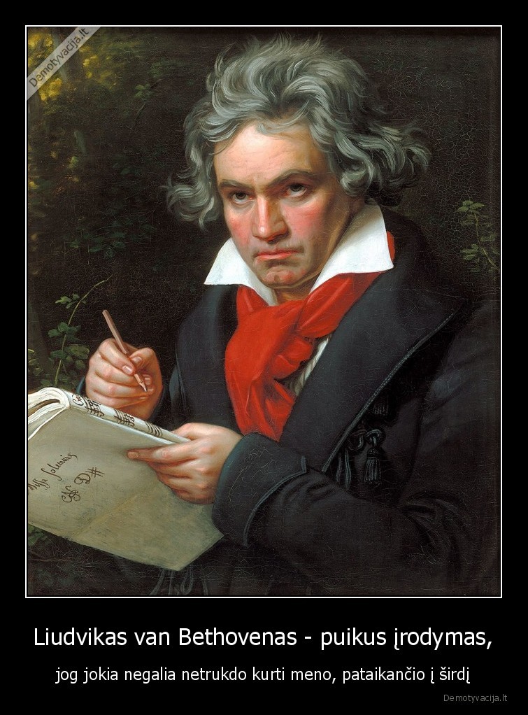 liudvikas, van, bethovenas,menas,negalia