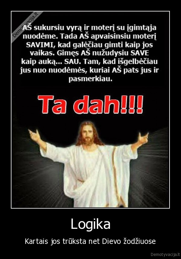 krikscionybe,religija,dievas,logika