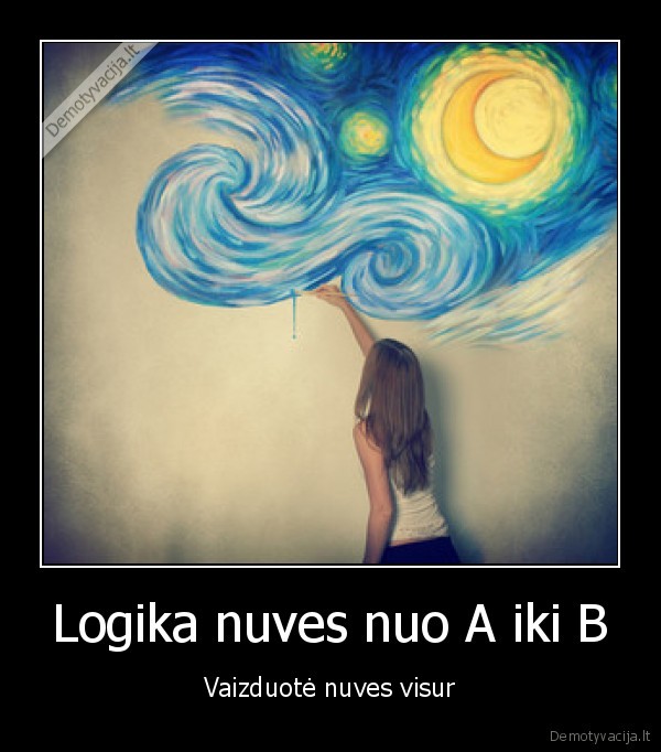 Logika nuves nuo A iki B