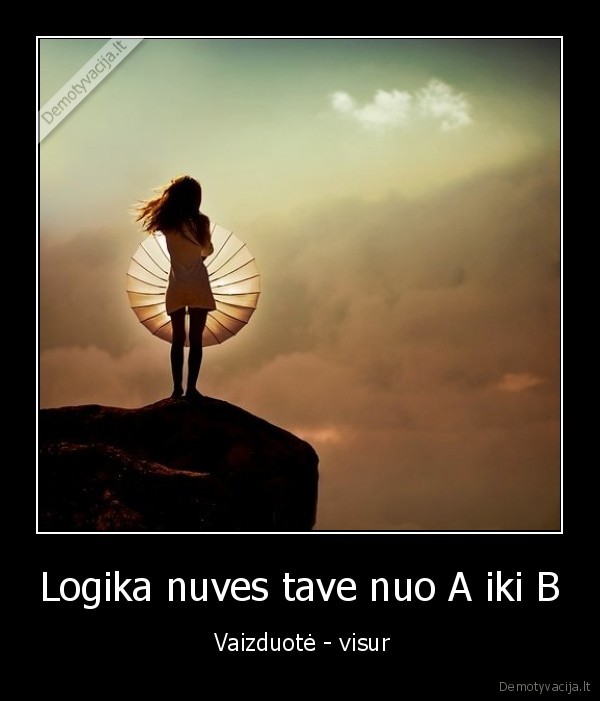 Logika nuves tave nuo A iki B