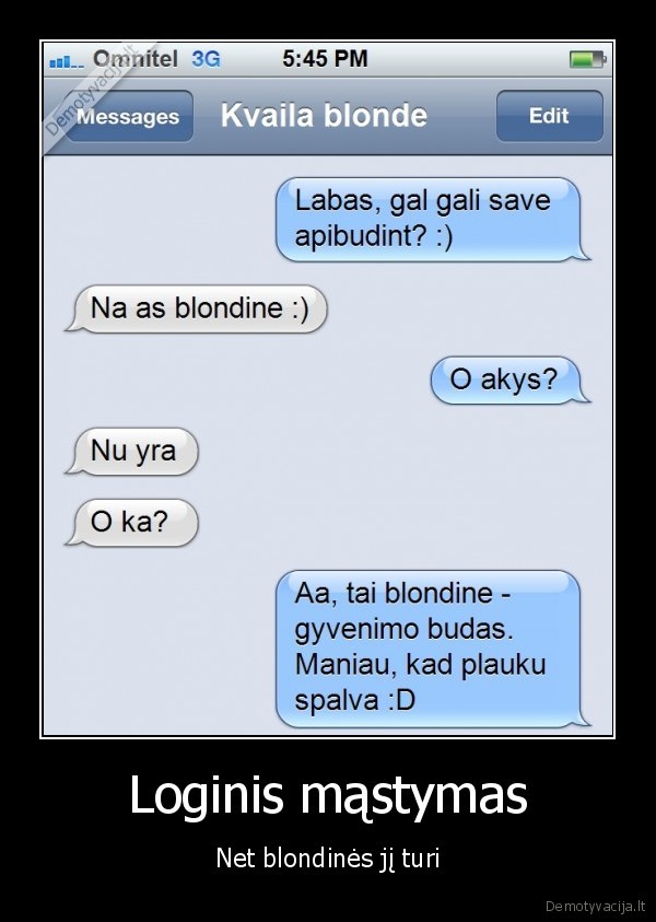 blondine,loginis, mastymas,blondines, logika
