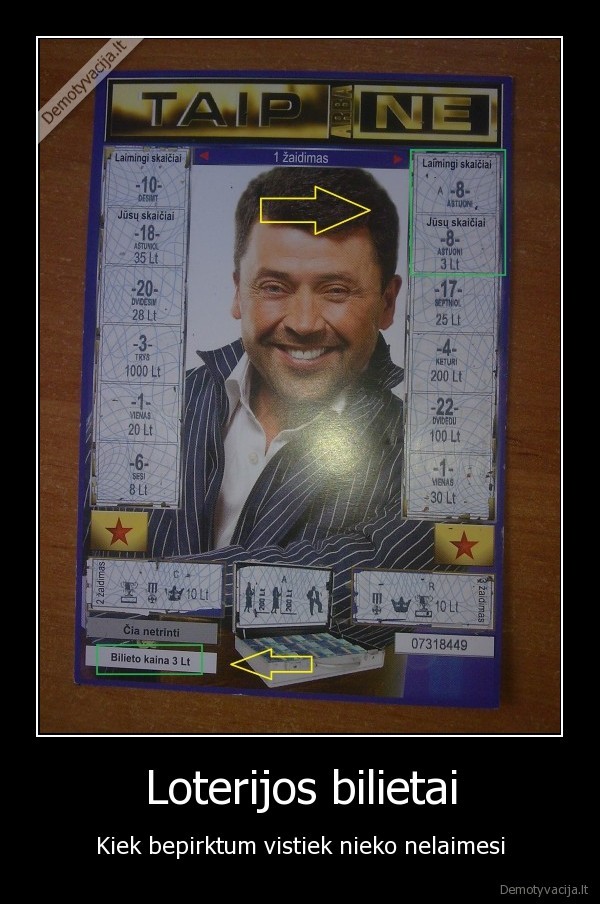 taip, ar, na, loterijos, bilitas, bilietai