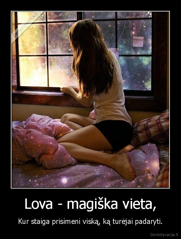 Lova - magiška vieta,