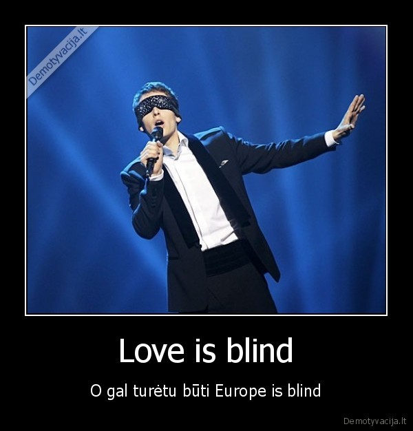 Love is blind