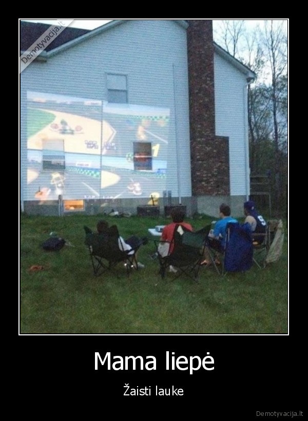 mariokart,projektorius,zaidimai