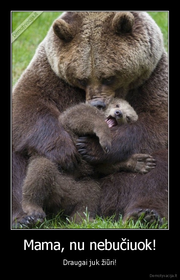 mamos,lokiai,draugai
