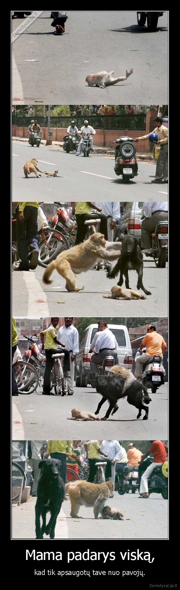 Mama padarys viską,