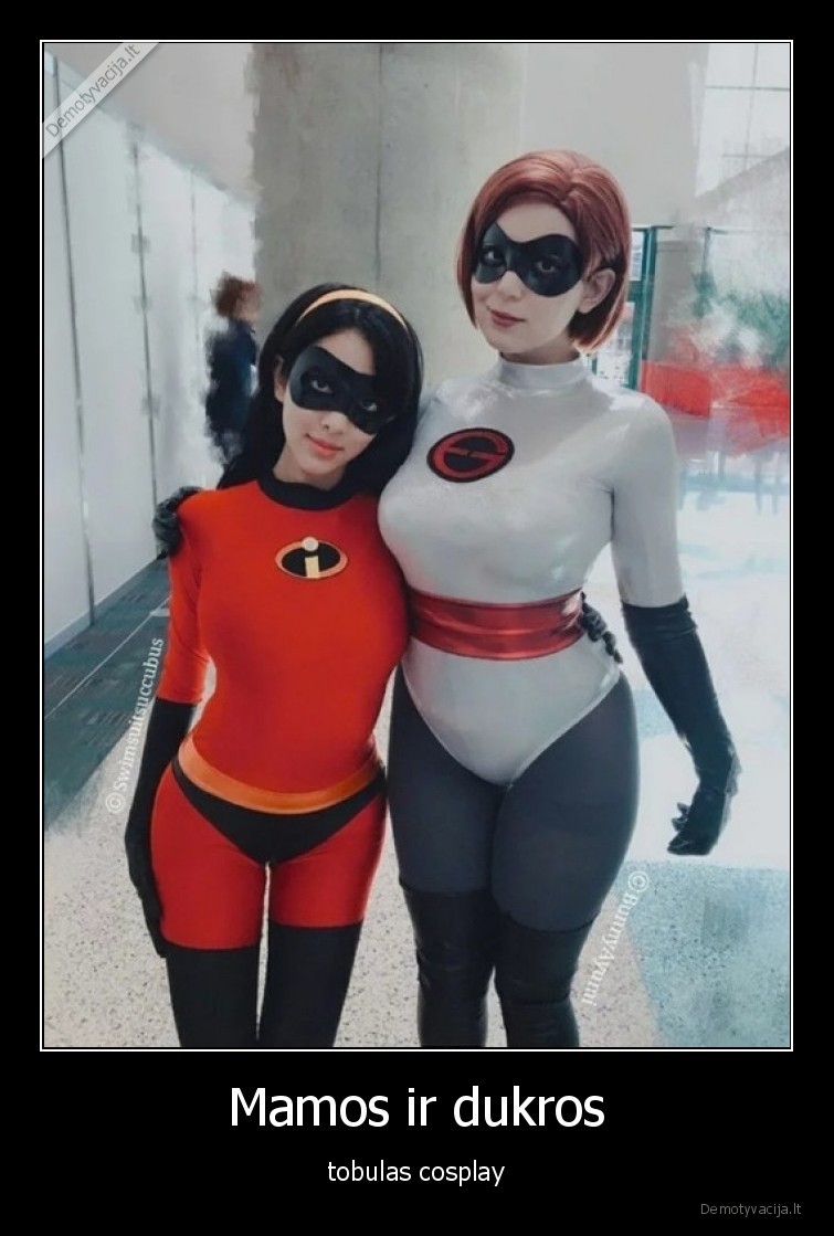 cosplay,tobula,kostiumai,dukra,mama