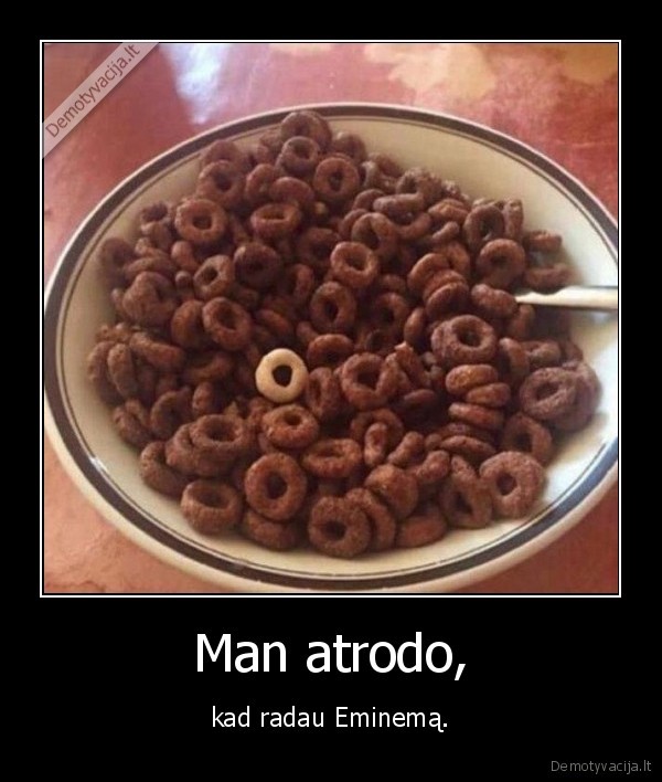 eminemas,sausi, pusryciai