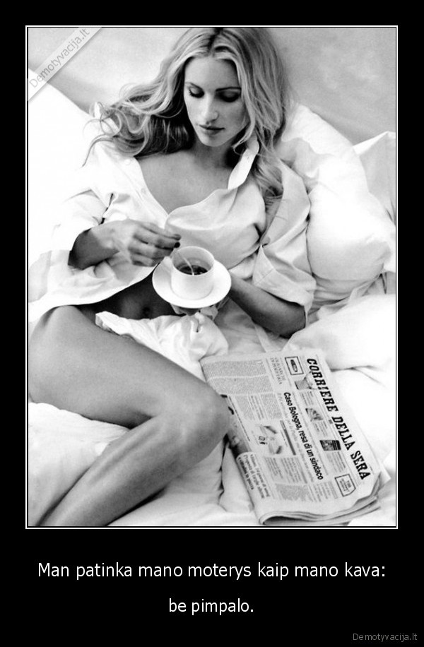 moteris,kava,pimpalas