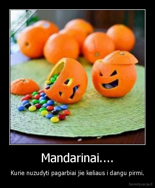 Mandarinai....