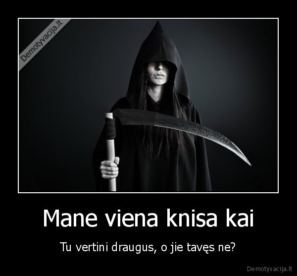 Mane viena knisa kai