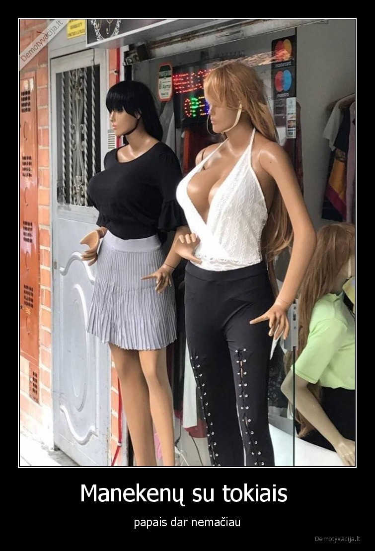 manekenai,papai,plastikas