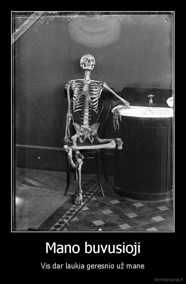 buvusi, mergina,ex, mergina,skeletas