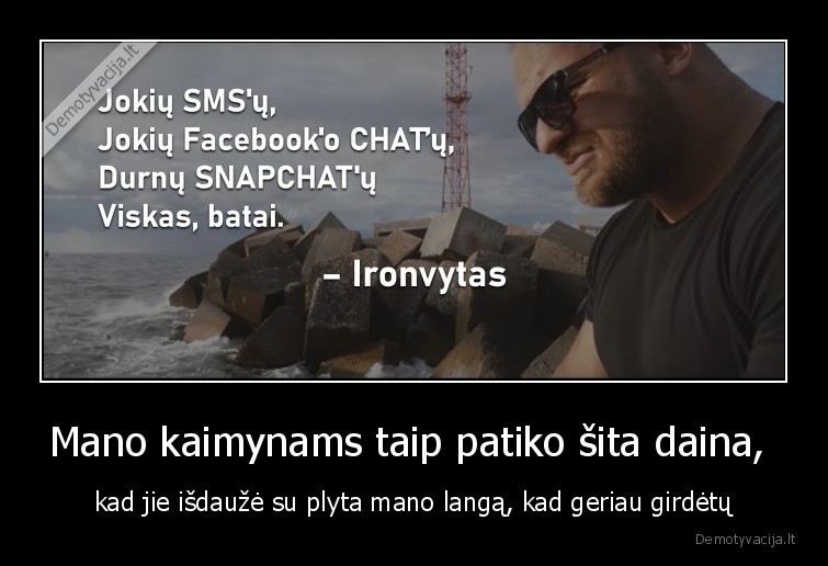 ironvytas,daina,plyta,langas