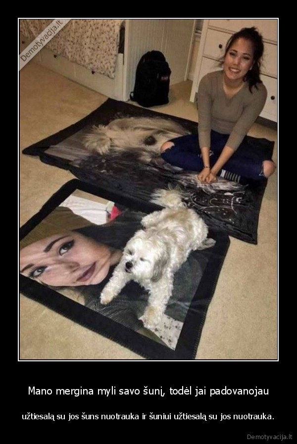 suo,mergina,nuotrauka