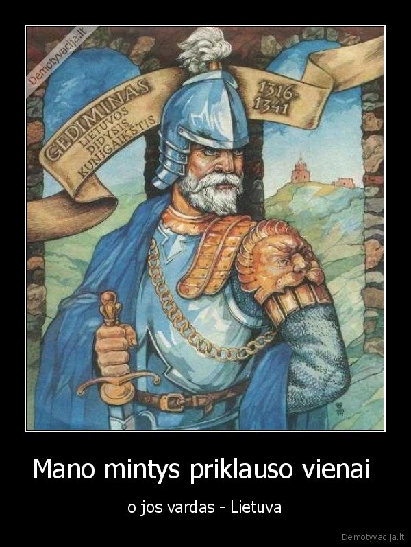 Mano mintys priklauso vienai 