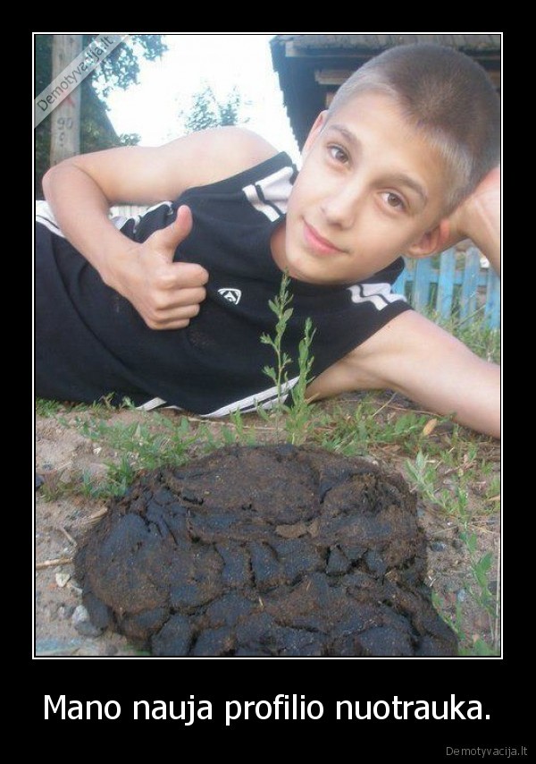 Mano nauja profilio nuotrauka.