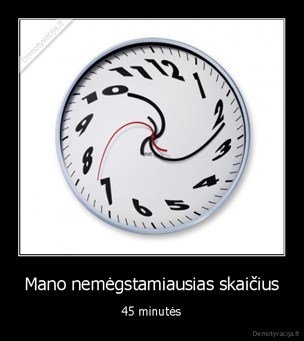 Mano nemėgstamiausias skaičius