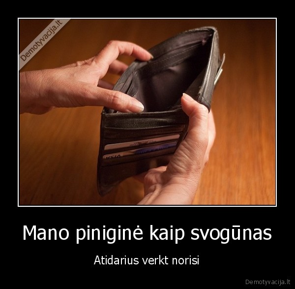 pinigine, svogunas, asaros