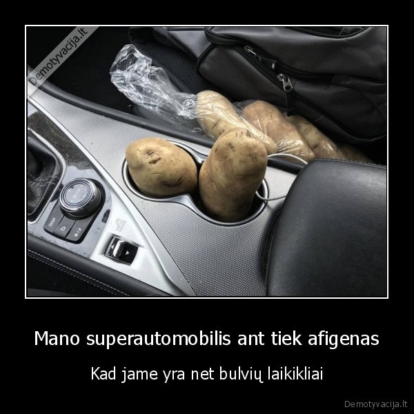 superautomobilis,potato, holder