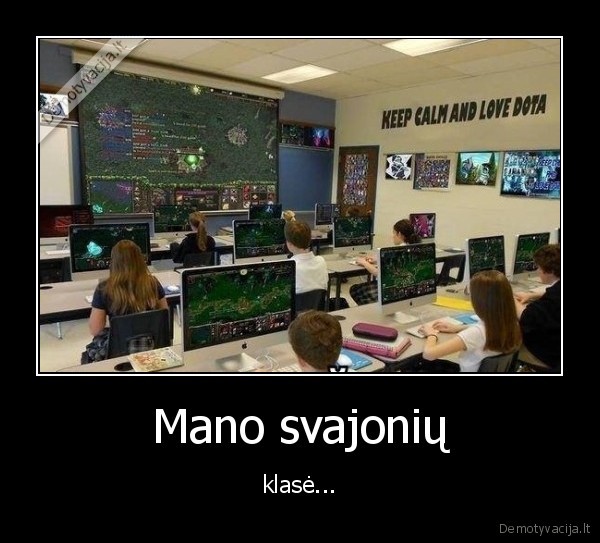 klase,svajones,zaidimai