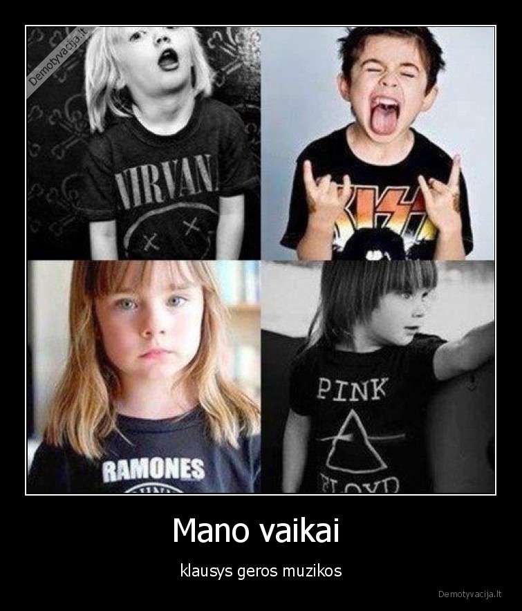 muzika,gera,acdc,vaikai