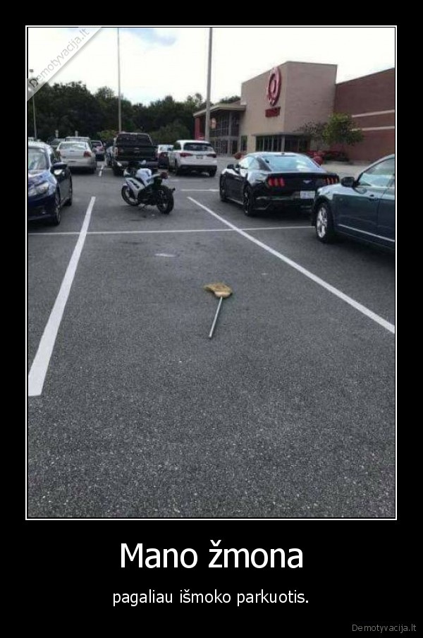 zmona,ragana,sluota,parkavimas