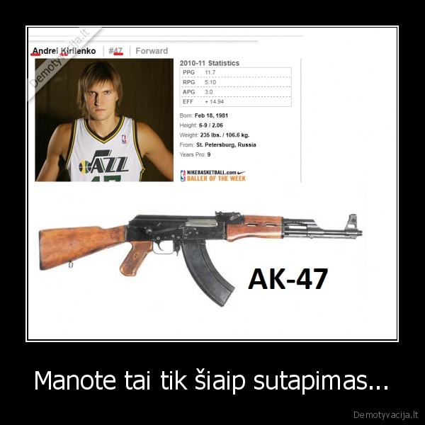ak, 47,prikolas,krepsinis