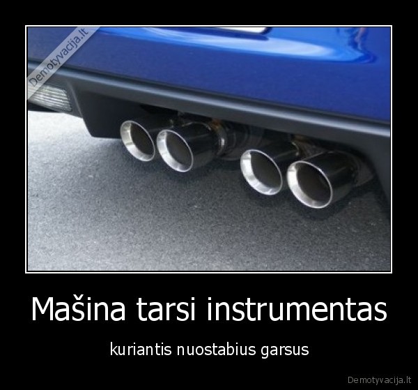 Mašina tarsi instrumentas