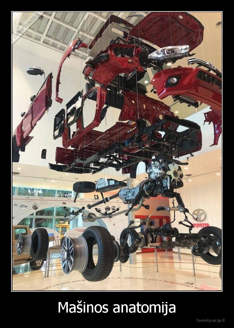 masina,dalys,sudeta