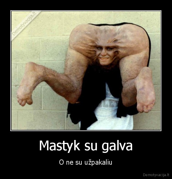 Mastyk su galva
