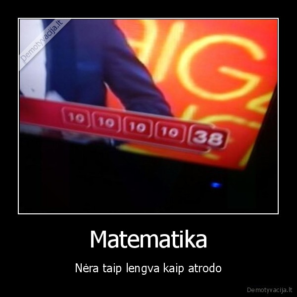 matematika, klaida