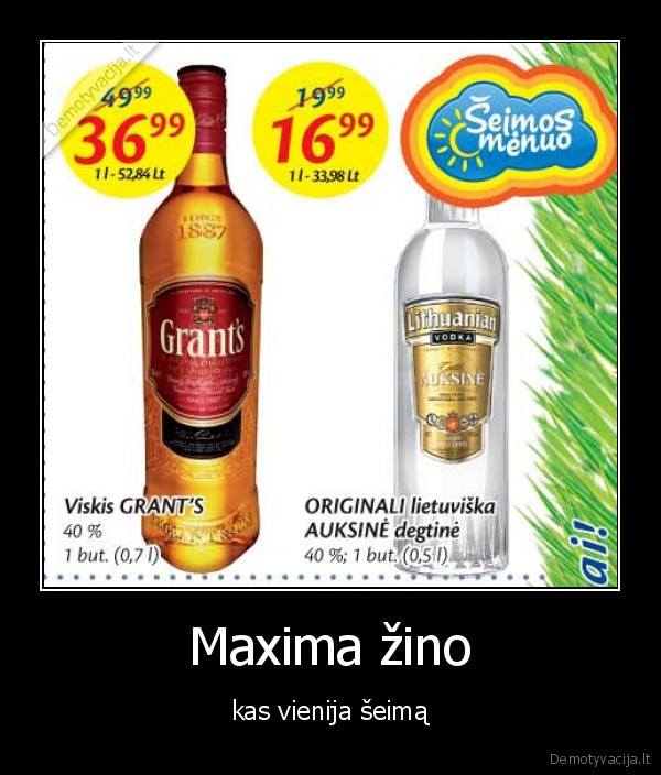 maxima, alkoholis, seima