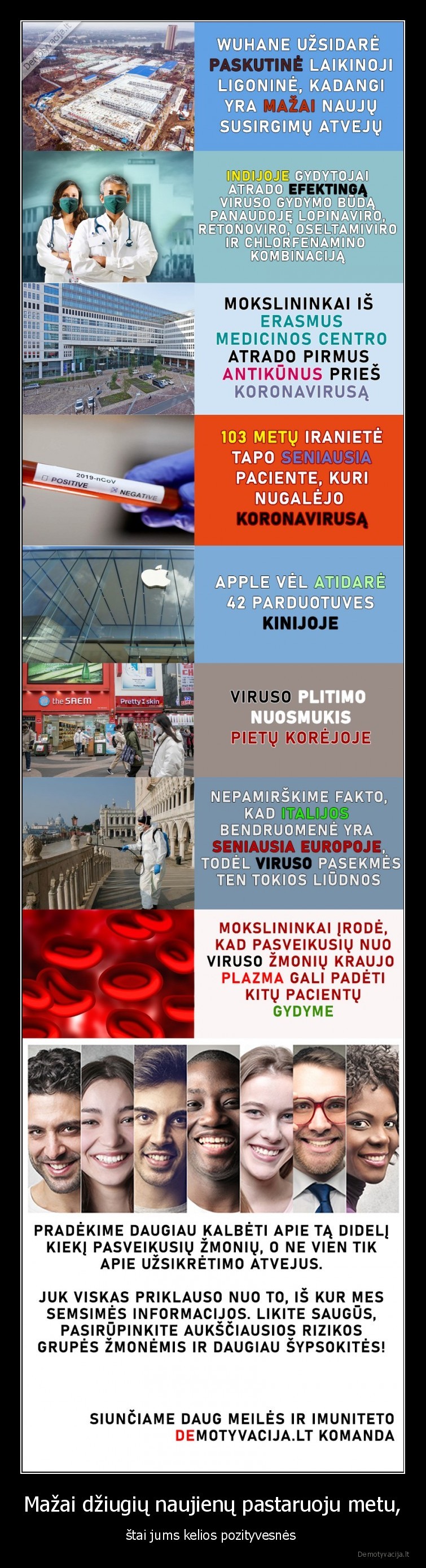 naujienos,koronavirusas,geros,virusas,pandemija