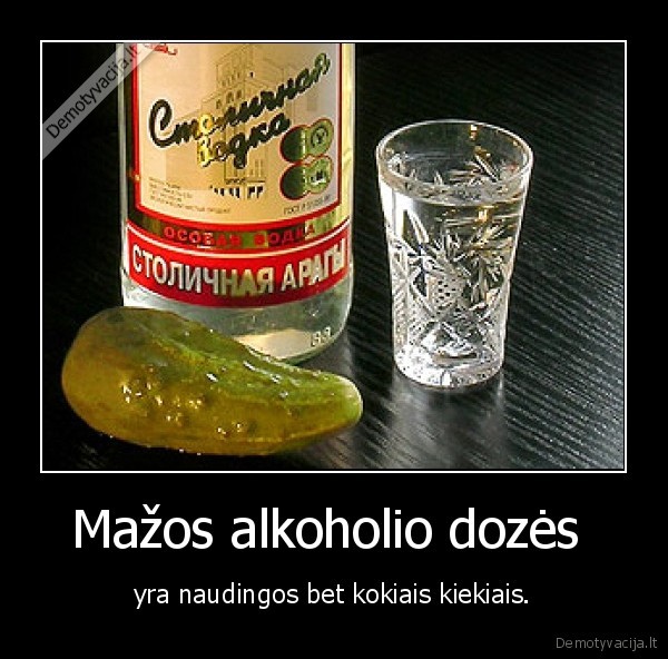 Mažos alkoholio dozės 