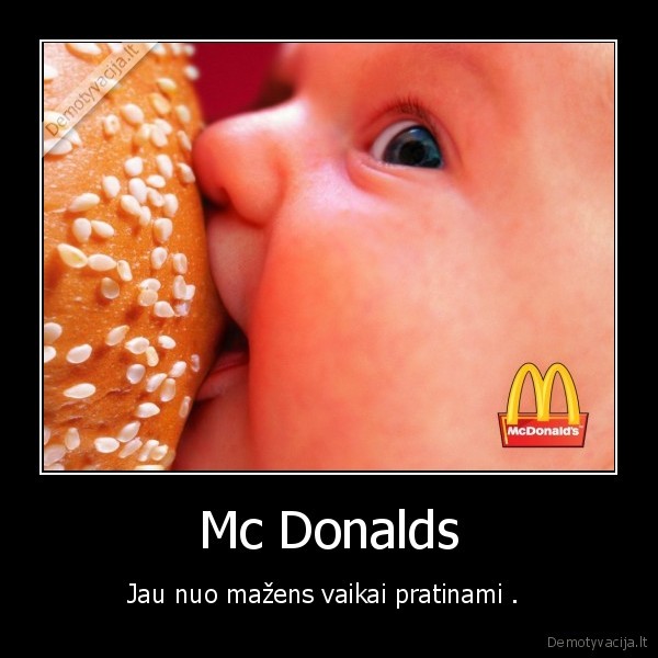 ms, donalds,maistas,vaikai