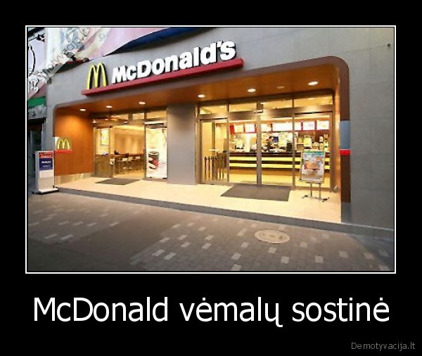 McDonald vėmalų sostinė