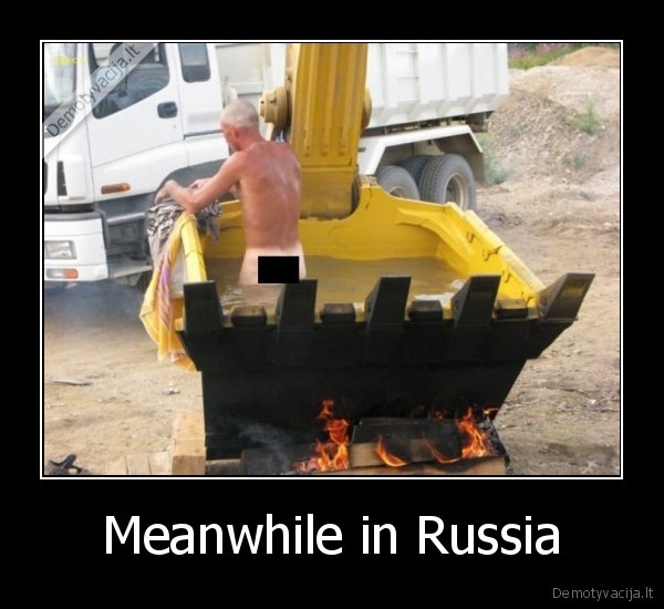 Meanwhile in Russia