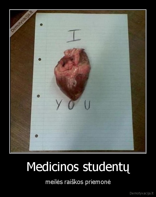 Medicinos studentų