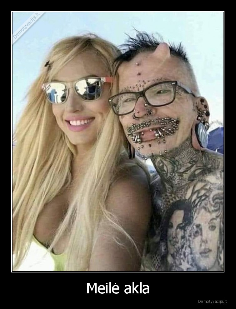 akla,meile,tatuiruotes,pirsingas