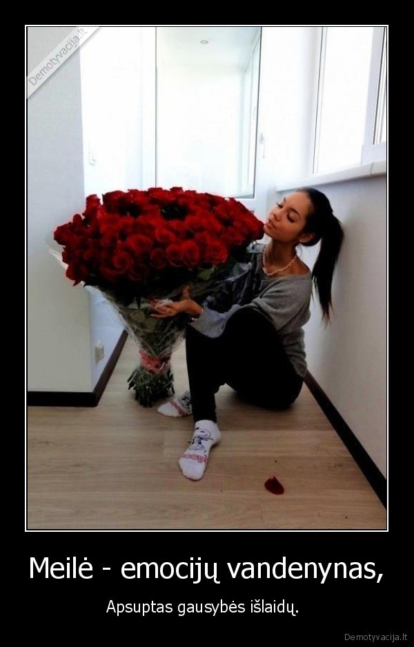 Meilė - emocijų vandenynas,