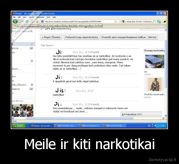 Meile ir kiti narkotikai