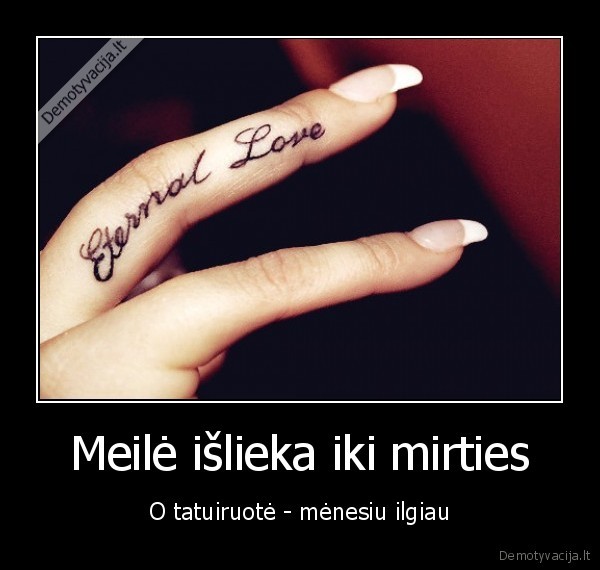 meile,mirtis,tatuiruotes