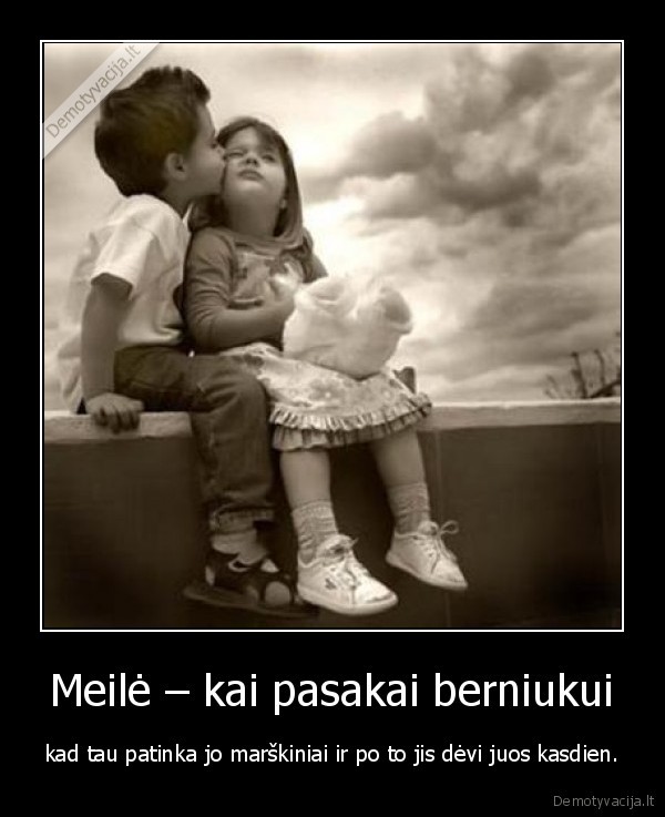 Meilė – kai pasakai berniukui